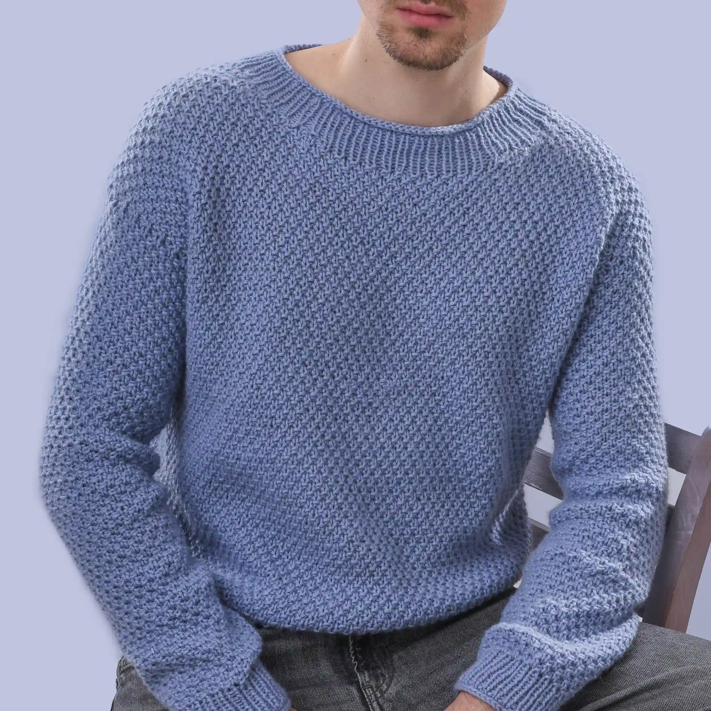 Striped sweater *Mare* & cashmere sweater *Raúl*