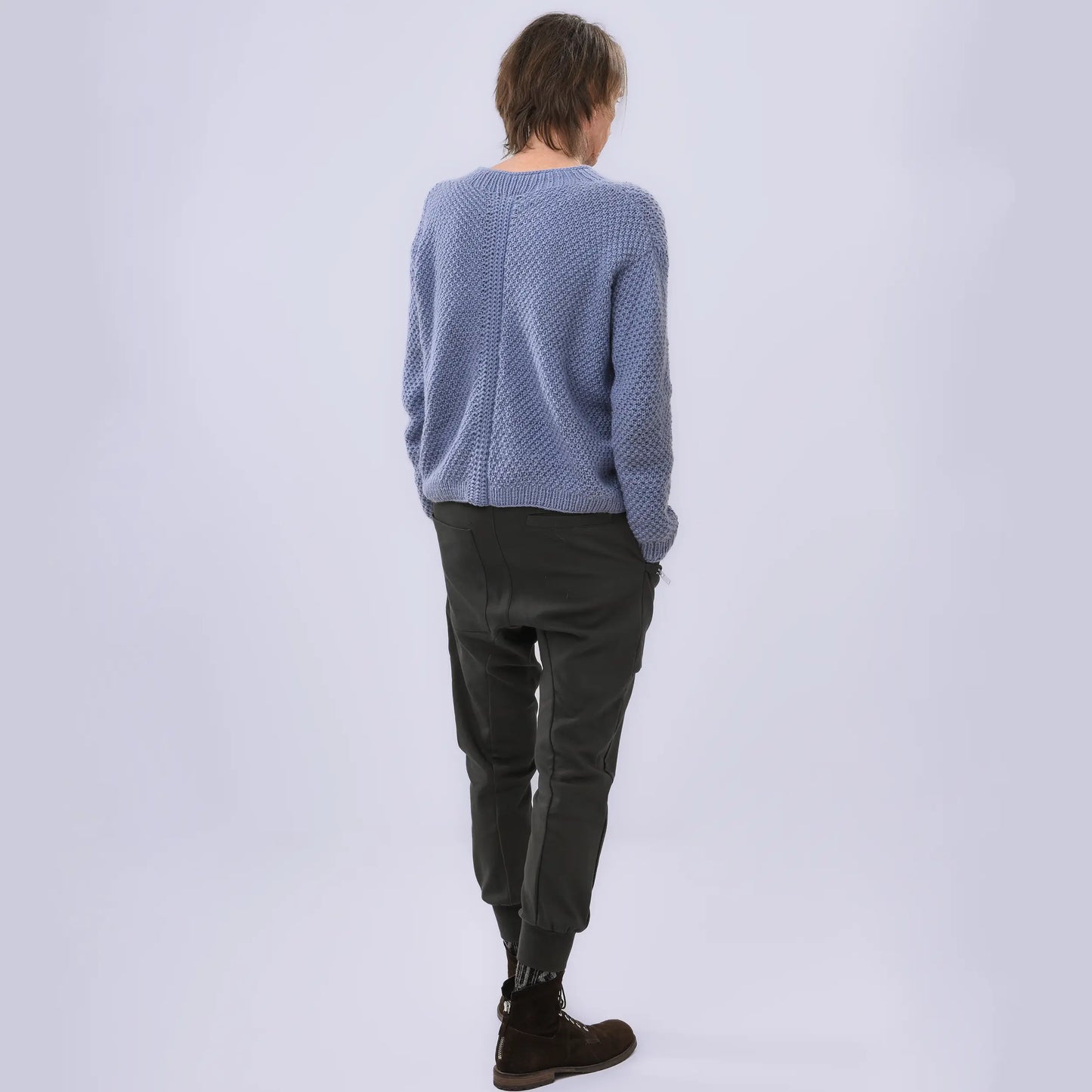 Striped sweater *Mare* & cashmere sweater *Raúl*