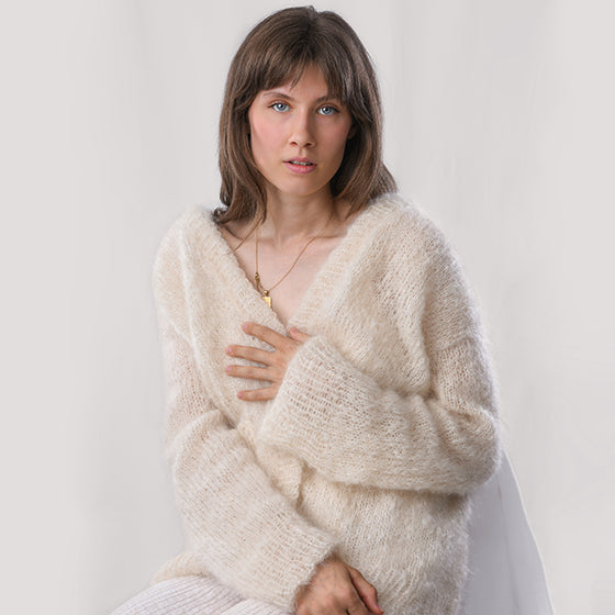 Coat*Eloise* &amp; mohair jacket*Ida* &amp; cashmere sweater *Sam*